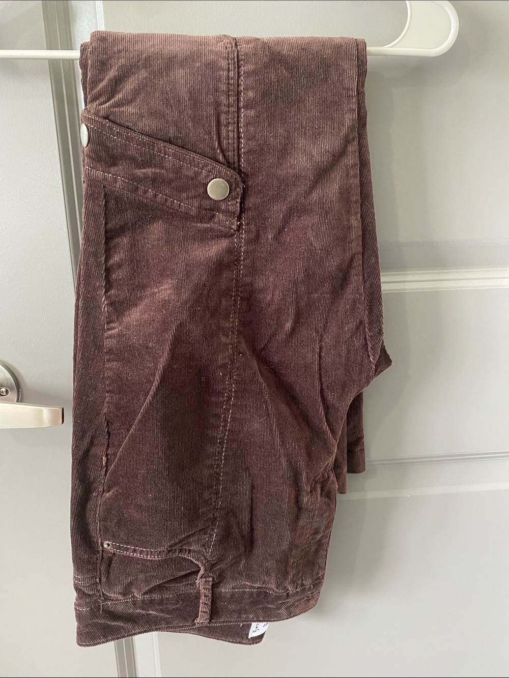 Vanilla Star Corduroy flare Jeans in Brown